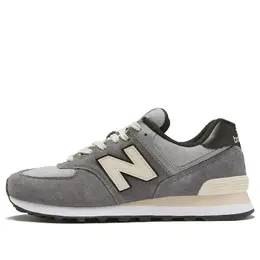 Кроссовки 574 New Balance, серый u574lgg | dark grey/brown