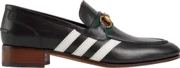 Кроссовки Adidas Adidas x Gucci Loafer 'Black Leather', черный 702283 1doq0 1061 | black leather