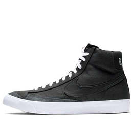 Кроссовки blazer mid '77 canvas 'black' Nike, черный cd8238-001 | black