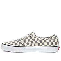 Кроссовки authentic 'washed checkerboard - asphalt' Vans, серый vn0a2z5ihqe | gray/white