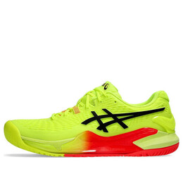 Кроссовки gel-resolution 9 'paris' Asics, желтый 1041a459-750 | safety yellow/black