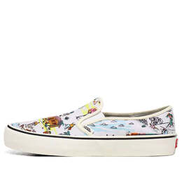 Кроссовки kide slip-on surf white Vans, белый vn0a3mvdwok | white