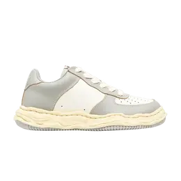 Кроссовки Maison Mihara Yasuhiro Wayne OG Sole Vintage Leather Low Grey White, серый a11fw713 grywht | grey white