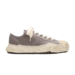 Кроссовки Maison Mihara Yasuhiro Hank OG Sole Silicon Coating Canvas Low Grey, серый a13fw731 gry | grey