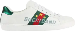 Кроссовки Gucci Ace Gucci Band, белый 603693 0fi10 9069 | gucci band