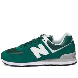 Кроссовки 574 New Balance, зеленый ml574ro2 | green/white