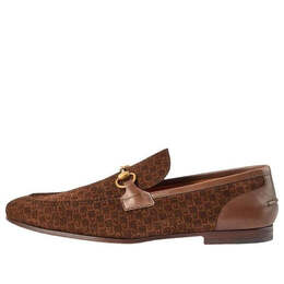 Кроссовки jordaan loafer 'brown' Gucci, бежевый 406994-aaa4o-8548 | tan
