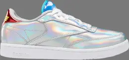 Кроссовки wonder woman 1984 x club c 85 big kid 'air flight' Reebok, серебряный fw6175 | silver