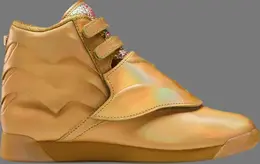 Кроссовки wonder woman 1984 x wmns freestyle hi 'golden eagle armor' Reebok, золото fw4667 | gold