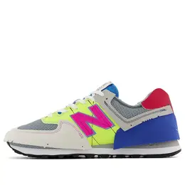 Кроссовки джейден смит х 574 New Balance, серый ml574jsa | gray/yellow/blue