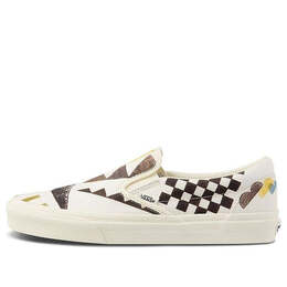 Кроссовки moma x classic slip-on 'vasily kandinsky's orange' Vans, белый vn0a4u381id | white