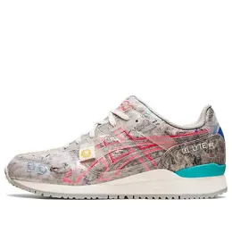 Кроссовки гель лайт 3 ог х мита Asics, серый 1201a731-020 | oyster grey/diva pink