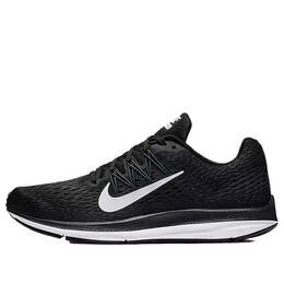 Кроссовки air zoom winflo 5 'black white' Nike, черный aa7406-001 | black