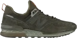 Кроссовки New Balance 574 Sport 'Olive', зеленый ms574ca | green