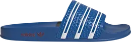 Adidas Кроссовки Adilette Slide 'Bright Royal Power Red', синий gx9896 | blue