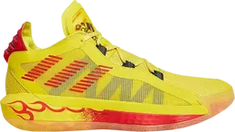 Кроссовки Adidas Dame 6 'Hot Rod', желтый fw8498 | yellow