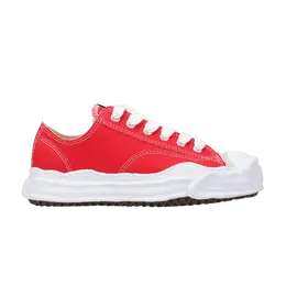 Кроссовки Maison Mihara Yasuhiro Hank OG Sole Canvas Low Red, красный a05fw702 red | red