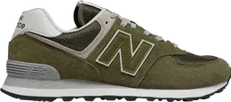 Кроссовки New Balance 574, белый/светло-зеленый ml574ego | green