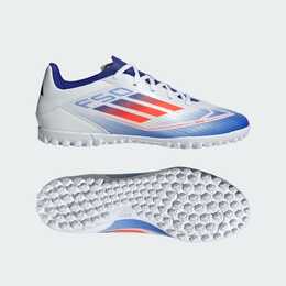 Кроссовки Adidas F50 CLUB TF / Turf (training shoes), цвет White/Solar Red/Lucid Blue if1348 | none