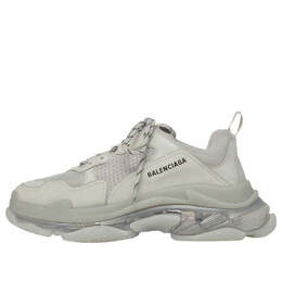 Кроссовки triple s sneaker 'clear sole' Balenciaga, серый 541624w09o11705 | grey/white