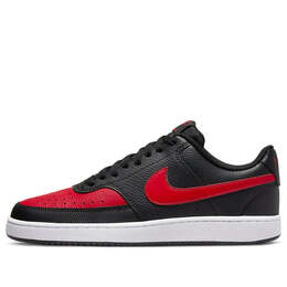 Кроссовки court vision 1 low 'black red' Nike, черный dv6488-001 | black/red