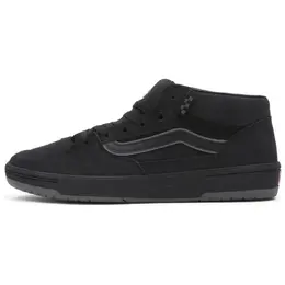 Кроссовки Vans Zahba Skateboarding Shoes Men Low-top Black, черный vn000cbshr0 | black
