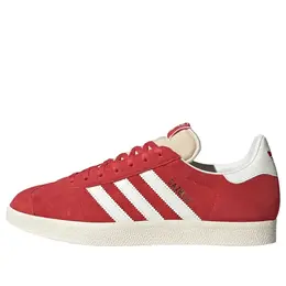 Кроссовки газель Adidas, красный ig1062 | glory red/off white/cream white