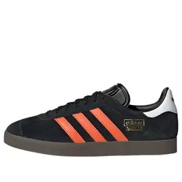 Кроссовки газель Adidas, черный ie6967 | black/orange