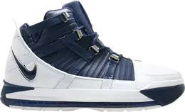 Кроссовки Nike Zoom LeBron 3 'Midnight Navy', белый 312147141 | white