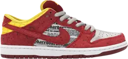 Лимитированные кроссовки Nike Dunk Low Premium SB QS 'Crawfish' Special Box, красный 504750 660 sb | red