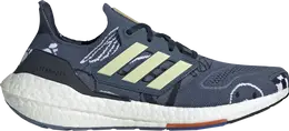 Кроссовки Adidas UltraBoost 22 'Wonder Steel Almost Yellow', синий gx9166 | blue