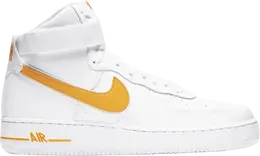 Кроссовки Nike Air Force 1 High '07 'White University Gold', желтый at4141 101 | yellow