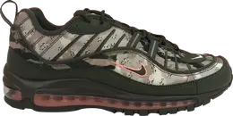 Кроссовки Nike Air Max 98 SE 'Floral Camo', зеленый aq6156 300 | green