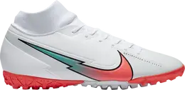Кроссовки Nike Mercurial Superfly 7 Academy TF 'White Crimson Jade', белый at7978 163 | white
