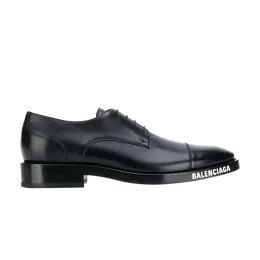 Кроссовки Balenciaga Logo Sole Derby, черный 590716 wa720 1000 | black