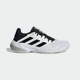 Кроссовки Adidas BARRICADE 13 TENNIS, цвет White/Black/Grey Three if0465 | フットウェアホワイト/コアブラック/グレースリー