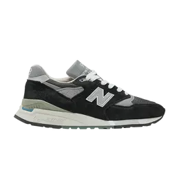 New Balance Кроссовки 998 Made in USA, цвет Black Silver u998bl | black silver