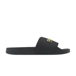 Adidas Кроссовки Adilette Shower Slide, цвет Black Matte Gold ii0018 | black matte gold