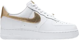 Кроссовки Nike Air Force 1 '07 LV8 'Gold Foil Swoosh', белый dc2181 100 | white