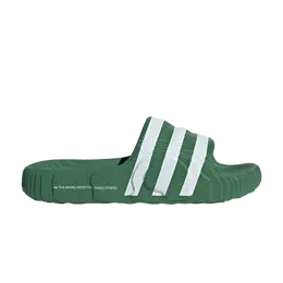 Adidas Кроссовки Adilette 22 Slides, цвет Preloved Green White ig9260 | preloved green white