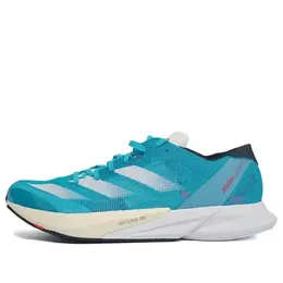 Кроссовки adizero adios 8 Adidas, голубой hp9721 | lucid cyan/cloud white/bright red