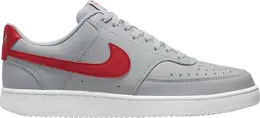 Кроссовки Nike Court Vision Low Next Nature 'Wolf Grey University Red', серый dh2987 004 | grey