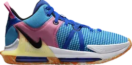 Кроссовки Nike LeBron Witness 7 'Hyper Royal Pink', синий dm1123 400 | blue