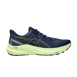 Asics Кроссовки GT 2000 12 GORE-TEX, цвет Blue Expanse Safety Yellow 1011b687 400 | blue expanse safety yellow