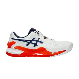 Asics Кроссовки Gel Resolution 9 Wide, цвет White Blue Expanse Koi 1041a376 102 | white blue expanse koi