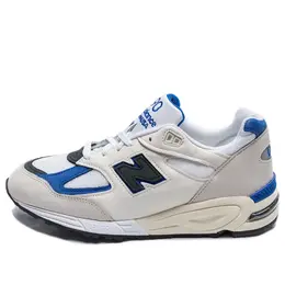 Кроссовки teddy santis x 990v2 сделано в сша New Balance, белый m990wb2 | white/blue