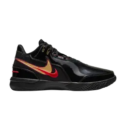 Nike Кроссовки Zoom LeBron NXXT Gen AMPD EP, цвет Black Metallic Gold Red fj1567 001 | black metallic gold red
