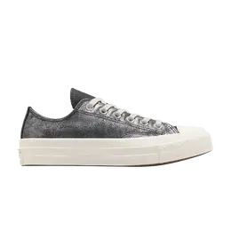 Converse Кроссовки Chuck 70 Low, цвет Suede Shimmer - Vamp Pyre Black a10379c | suede shimmer - vamp pyre black