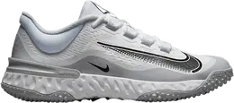 Кроссовки Nike Alpha Huarache Elite 4 TF 'White Wolf Grey', белый fd2743 100 | white