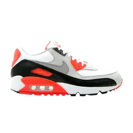Кроссовки Nike Air Max 90 Premium 'Infrared Ostrich', белый 333805 101 | white